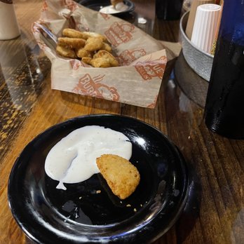 BubbaQue's - Crystal River - Fried Green Maters with Ranch - Barbeque Near Me - Crystal River, Florida BubbaQue's - Crystal River - Fried Green Maters with Ranch - Barbeque Near Me - Crystal River, Florida