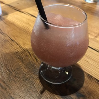 Big Lake Brewing - Tart blue apple cider slushie - Bars Near Me - Holland, Michigan