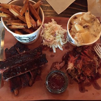 Mighty Quinn's Barbeque - A platter fit for a king. Ribs, pork, Mac, slaw, fries. Amazingness. - Barbeque Near Me - Clifton, New Jersey Mighty Quinn's Barbeque - A platter fit for a king. Ribs, pork, Mac, slaw, fries. Amazingness. - Barbeque Near Me - Clifton, New Jersey