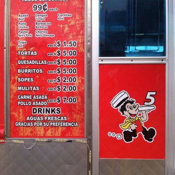 Taqueria Express - Taco and Meat Menu - Food Trucks Near Me - Memphis, Tennessee