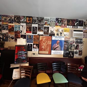 Capitol Oyster Bar - Cool Blues headliner posters. - New American Near Me - Montgomery, Alabama