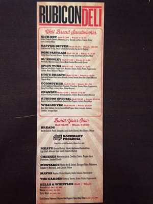 Menu photo 7 Rubicon Deli Reno, NV Menu photo 7 Rubicon Deli Reno, NV