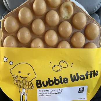 Happy Lemon - Original Bubble Waffle - Bubble Tea Near Me - Tigard, Oregon