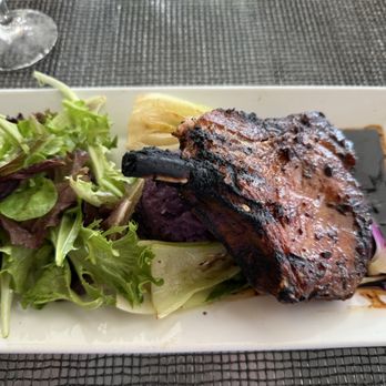Nanea Restaurant - Honey glazed bone in pork chop - Asian Fusion Near Me - Princeville, Hawaii Nanea Restaurant - Honey glazed bone in pork chop - Asian Fusion Near Me - Princeville, Hawaii