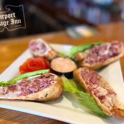 Fairport Village Inn - Reuben Egg Rolls special