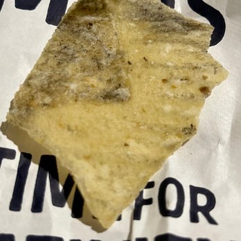 Moe's Southwest Grill - Closer view of gross chip. - Mexican Near Me - Burlington, North Carolina Moe's Southwest Grill - Closer view of gross chip. - Mexican Near Me - Burlington, North Carolina