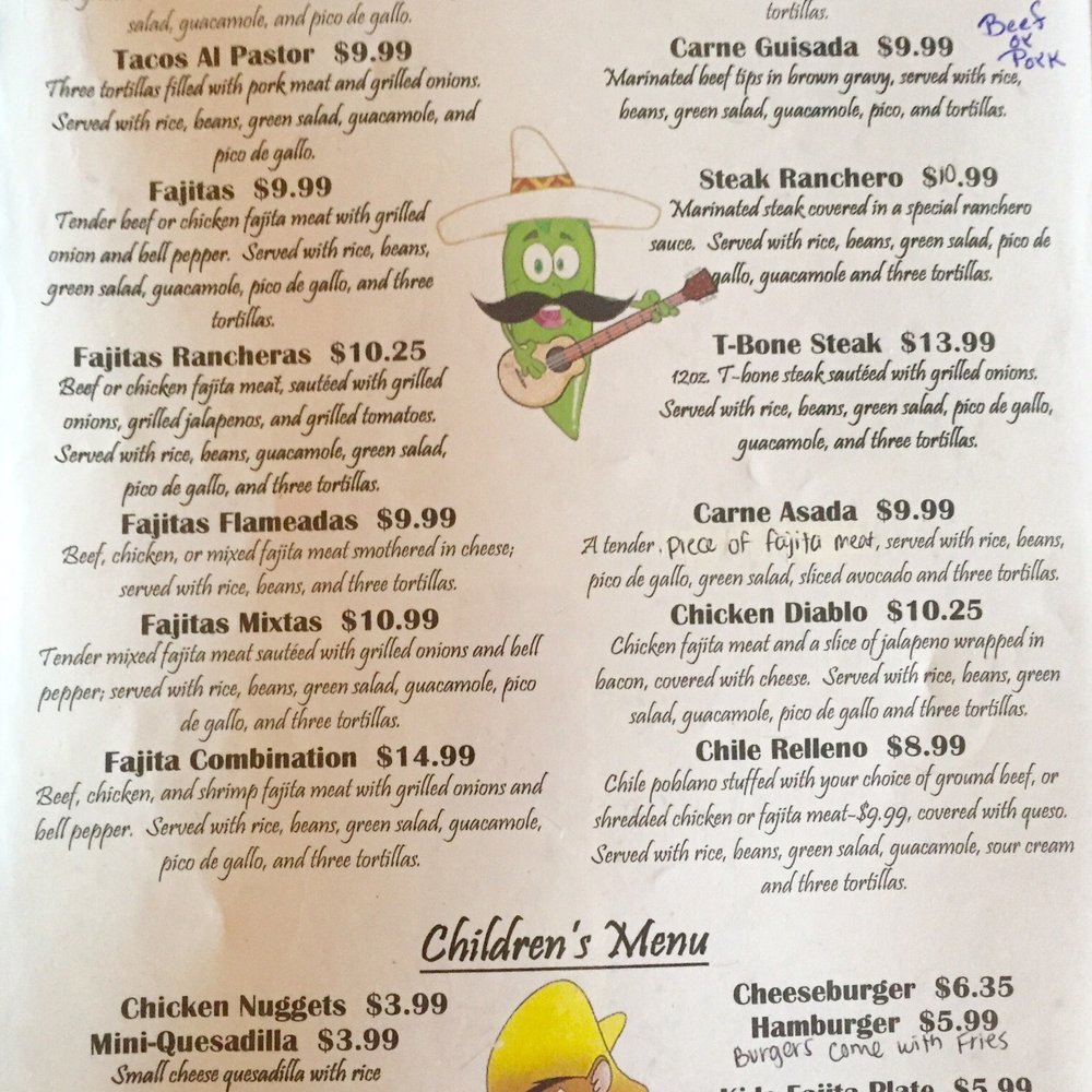 El Ranchero Mexican Restaurant - menu - Tex-Mex Near Me - Orange, Texas El Ranchero Mexican Restaurant - menu - Tex-Mex Near Me - Orange, Texas