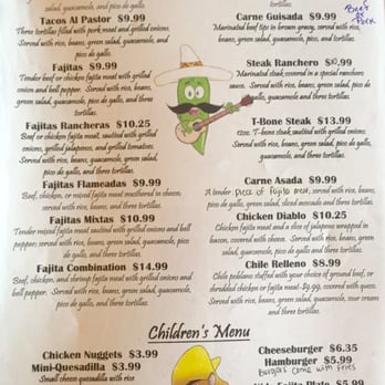 El Ranchero Mexican Restaurant - menu - Tex-Mex Near Me - Orange, Texas El Ranchero Mexican Restaurant - menu - Tex-Mex Near Me - Orange, Texas
