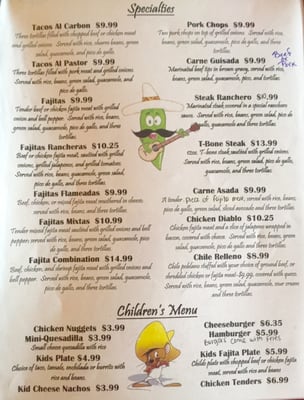 Menu photo 8 El Ranchero Mexican Restaurant Orange, TX Menu photo 8 El Ranchero Mexican Restaurant Orange, TX