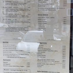 La Petite Boulangerie - Angebot / Karte