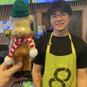 Oddcha - Tristan and the BEAR! - Bubble Tea Near Me - Reno, Nevada