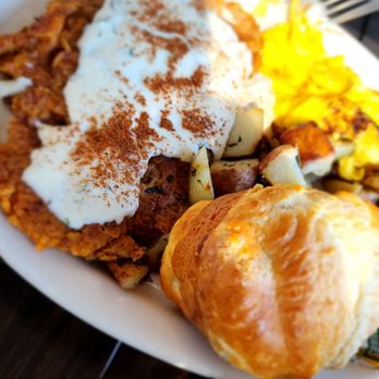 Millie's Cafe - Pasadena - Chicken Fried Steak with gravy, eggs, and Biscuits - Breakfast & Brunch Near Me - Pasadena, California Millie's Cafe - Pasadena - Chicken Fried Steak with gravy, eggs, and Biscuits - Breakfast & Brunch Near Me - Pasadena, California