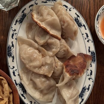 Chen Garden Restaurant - Fried pork dumplings - also texturally different that the 'old Chen' but still tasted ok - Chinese Near Me - Rochester, New York