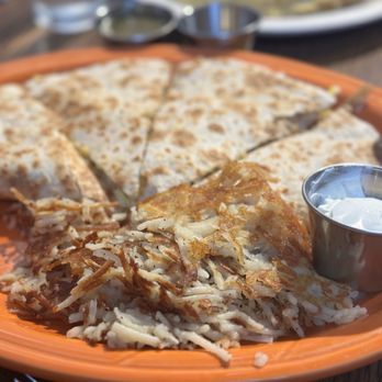 Hatch'd - Breakfast quesadilla with brisket. - Breakfast & Brunch Near Me - St. Louis, Missouri Hatch'd - Breakfast quesadilla with brisket. - Breakfast & Brunch Near Me - St. Louis, Missouri