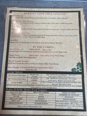 Menu photo 8 Rodeo Bar Stanton, CA