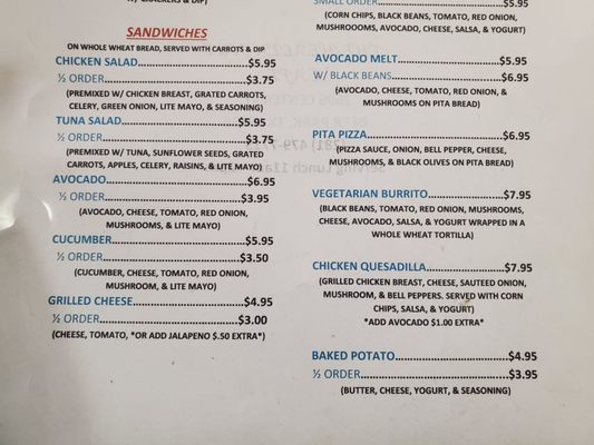 Menu photo 1 The Health Nut Deer Park, TX Menu photo 1 The Health Nut Deer Park, TX