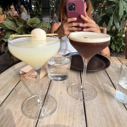 Expresó Martino and lychee martini amazing! Expresó Martino and lychee martini amazing!
