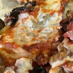 Pizza Hut - Pizza Hut tasted like raw dough