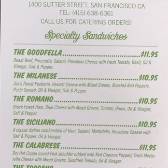 Limoncello - Creative Sandwich Combos! - Sandwiches Near Me - San Francisco, California Limoncello - Creative Sandwich Combos! - Sandwiches Near Me - San Francisco, California