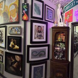 The Lavatory Art Gallery. Get cultured and relieve yourself simultaneously