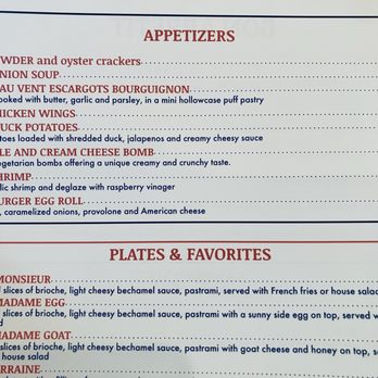 Madame Brioche Bistro - Appetizers - French Near Me - Conroe, Texas
