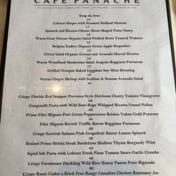 Cafe Panache - Great menu for Feb 29, 2020! - Salad Near Me - Ramsey, New Jersey Cafe Panache - Great menu for Feb 29, 2020! - Salad Near Me - Ramsey, New Jersey