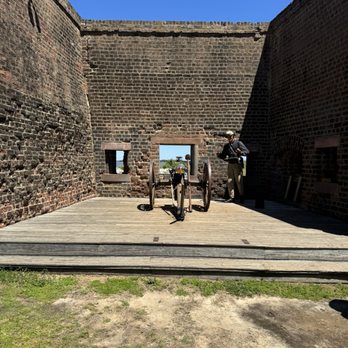 Old Fort Jackson - 1841 design of Canon - Landmarks & Historical Buildings Near Me - Savannah, Georgia