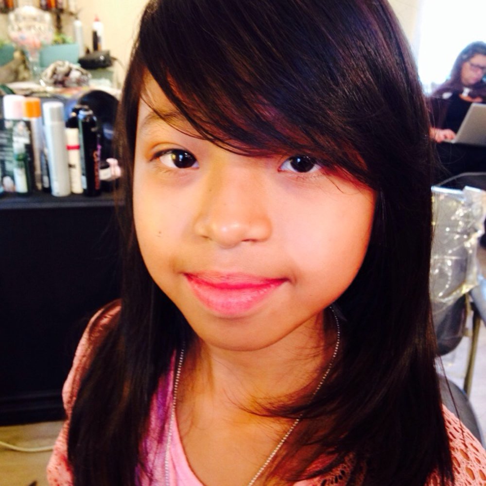 Hair cut for my 10 year old before back to school. Jackie is amazing!