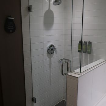 The Sutton Place Hotel - A modern but surprisingly very tight and awkward shower! - Hotels Near Me - Revelstoke, British Columbia The Sutton Place Hotel - A modern but surprisingly very tight and awkward shower! - Hotels Near Me - Revelstoke, British Columbia