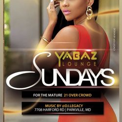 Yabaz hookah lounge - Sunday's are great, not too crowded and amazing music. 90s-2000s vibe music, and the hookah is amazing