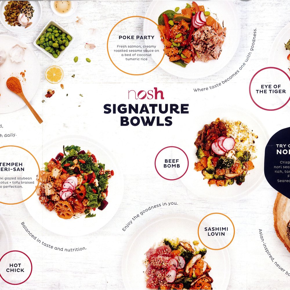 Nosh - Nosh signature bowls - Asian Fusion Near Me - Melbourne, VIC