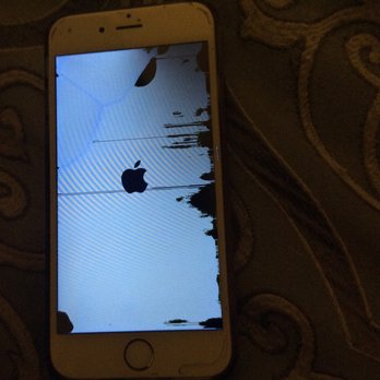 SquareTrade Go - I got my iPhone 6 screen fixed by Peter. Unfortunately when he fixed it, completely messed up my phone. The crack shown is in the liquid - Mobile Phone Repair Near Me