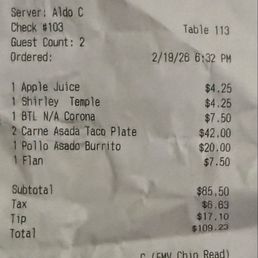 Our bill
