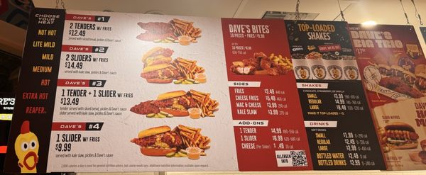 Menu photo 1 Dave's Hot Chicken Columbia, MD