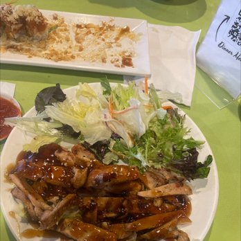 Makiyaki - Chicken teriyaki dinner plate - Sushi Bars Near Me - San Leandro, California