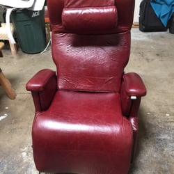 Gilton Upholstery - My finished chair...