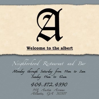 The Albert - Bars Near Me - Atlanta, Georgia The Albert - Bars Near Me - Atlanta, Georgia