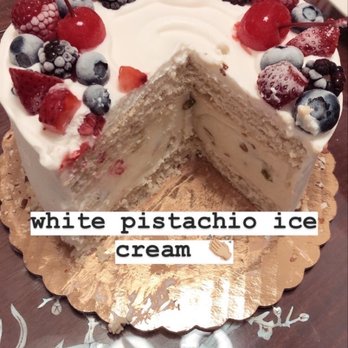 Simple Delights - Inside of our ice cream cake! Would get again! - Ice Cream & Frozen Yogurt Near Me - San Mateo, California