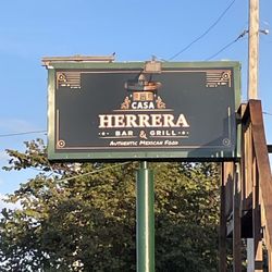 Casa Herrera - Sign on Alameda