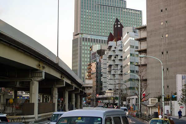 Nakagin Capsule Tower by null