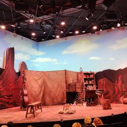Set for "A Cowboy Lullaby ".
