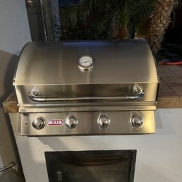 The after pic of my sparkling grill