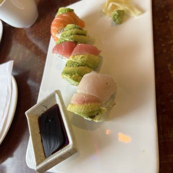 Katana Sushi - Rainbow roll - Sushi Bars Near Me - Elkridge, Maryland Katana Sushi - Rainbow roll - Sushi Bars Near Me - Elkridge, Maryland