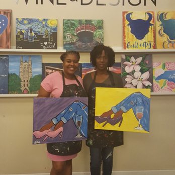 Wine & Design - Paint & Sip Near Me - Durham, North Carolina