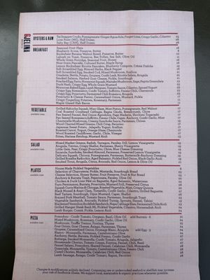 Menu photo 5 Gjelina Venice, CA Menu photo 5 Gjelina Venice, CA