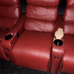 Picture Show at SouthCoast Market Place - Ripped seat