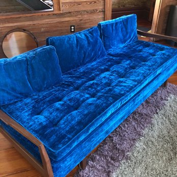 Custom Draperies & Upholstery - Couch repaired buttons on cushion and replaced the aging straps on the couch that made it sag. - Furniture Reupholstery Near Me - Houston, Texas Custom Draperies & Upholstery - Couch repaired buttons on cushion and replaced the aging straps on the couch that made it sag. - Furniture Reupholstery Near Me - Houston, Texas