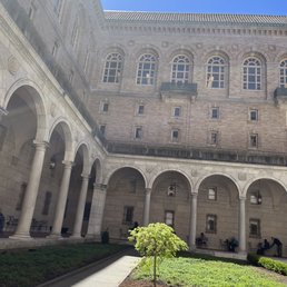 Courtyard eating area