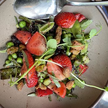 Delbar Middle Eastern - Spring pea salad - Persian/Iranian Near Me - Atlanta, Georgia