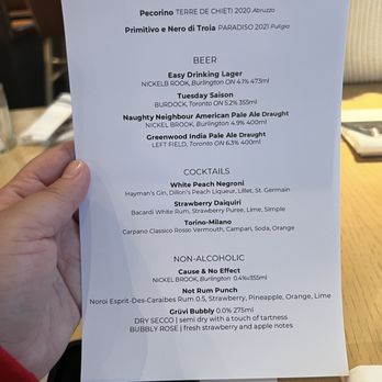 Cantina Mercatto - Italian Near Me - Toronto, Ontario